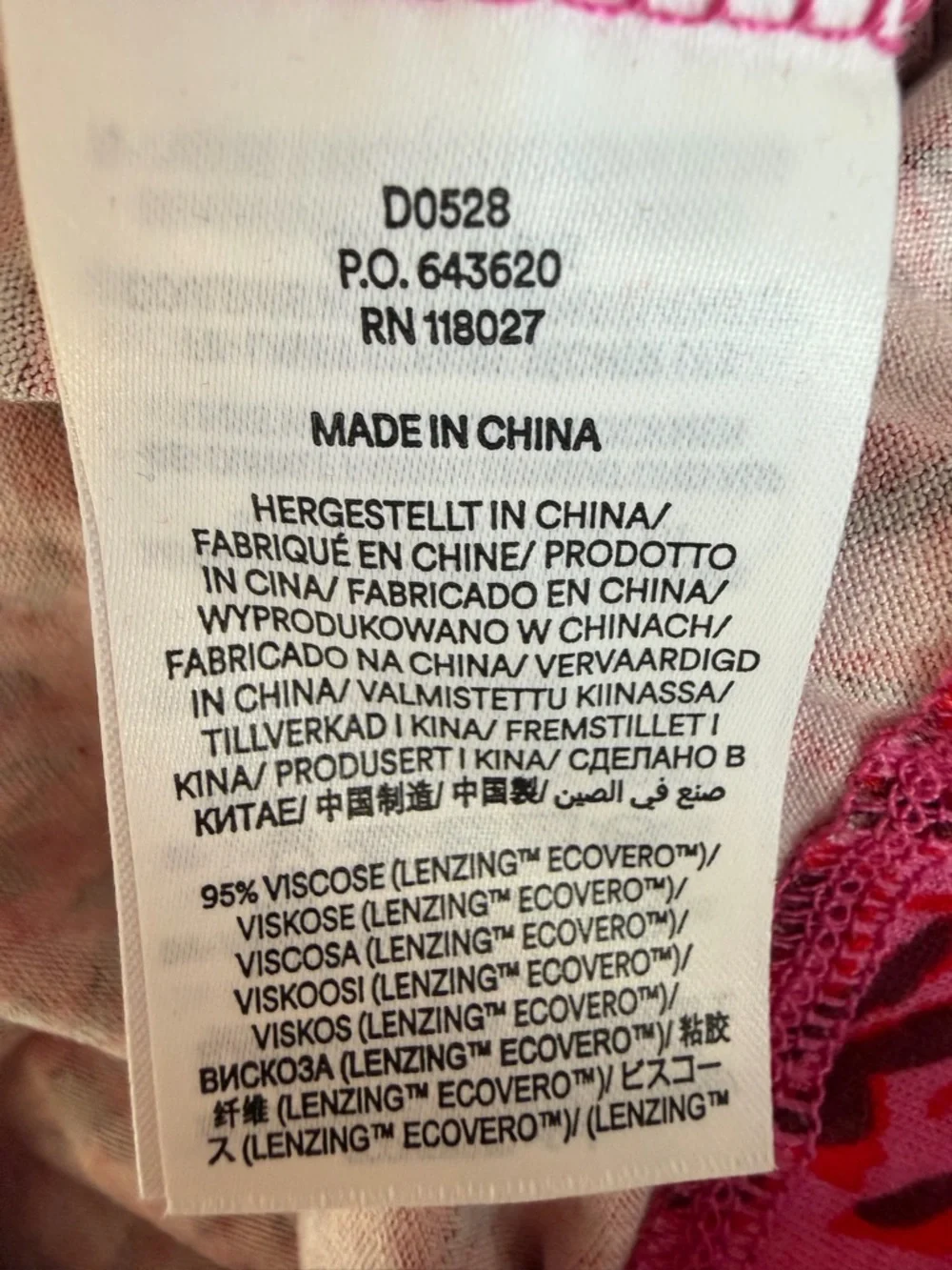 Boden pink floral ruched Yoke Detail Jersey Midi Dress Size 10R 36413 - Picture 11 of 14